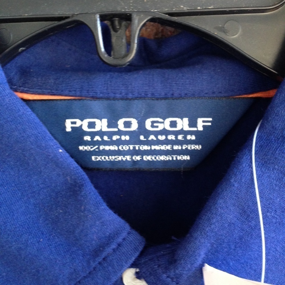 POLO Ralph Lauren Golf Polo 100% Pima Cotton Vintage Soft - Picture 6 of 7